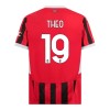 Conjunto (Camiseta+Pantalón Corto) AC Milan Theo 19 Primera Equipación 2024-25 - Niño